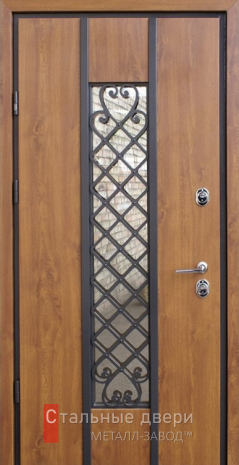 Дверь с стеклом №1
